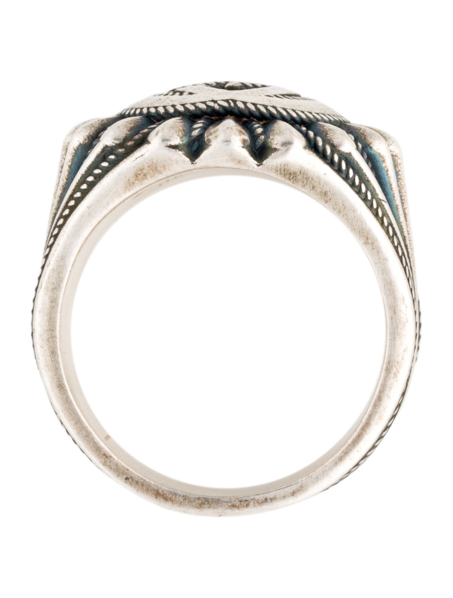 Gucci Interlocking GG Signet Ring